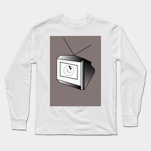 television Long Sleeve T-Shirt by yam2017